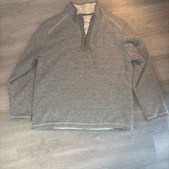 Levi's Men's Zip-Up Sweater in Gray - Picture 1 of 4
